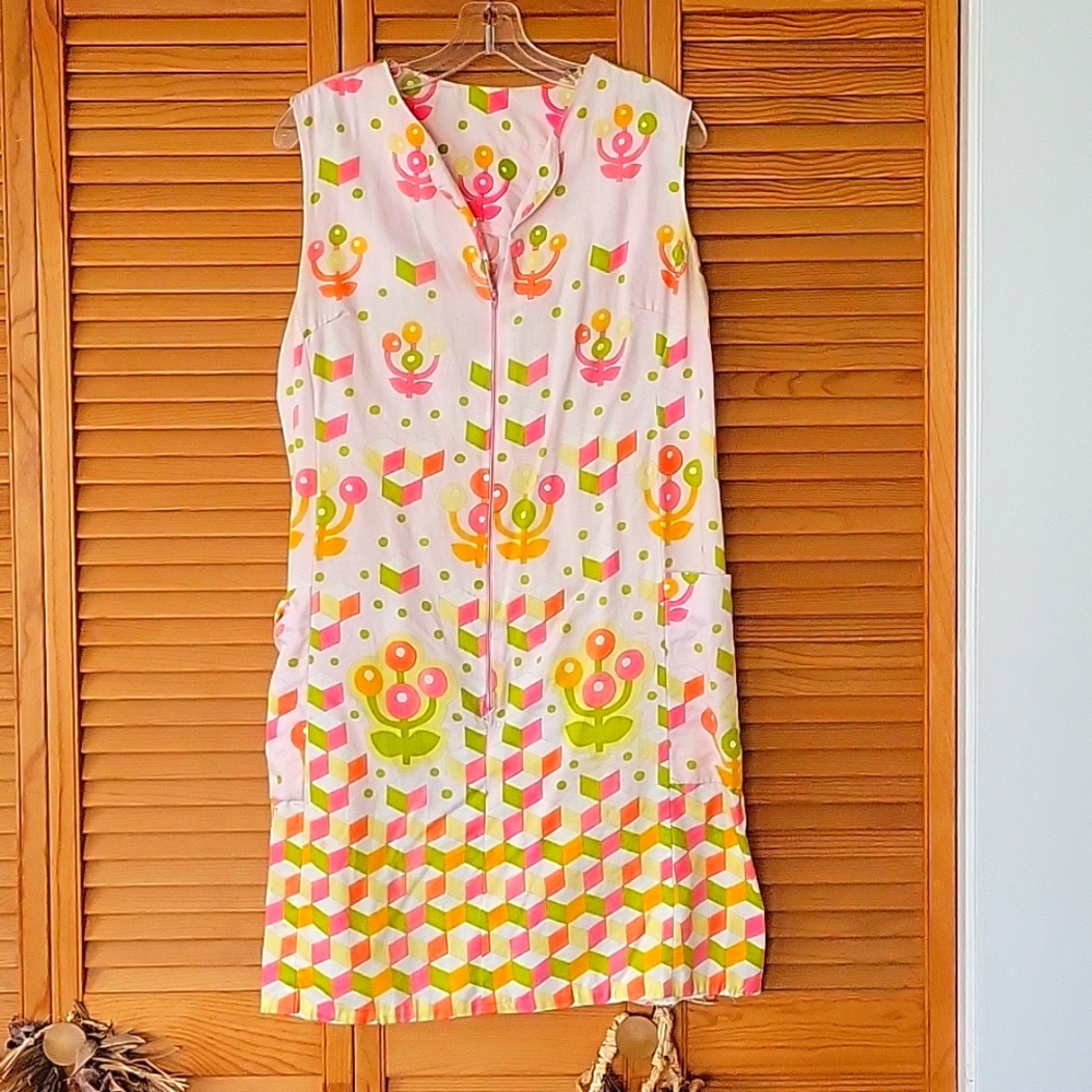 Vintage 70s Shift Dress
